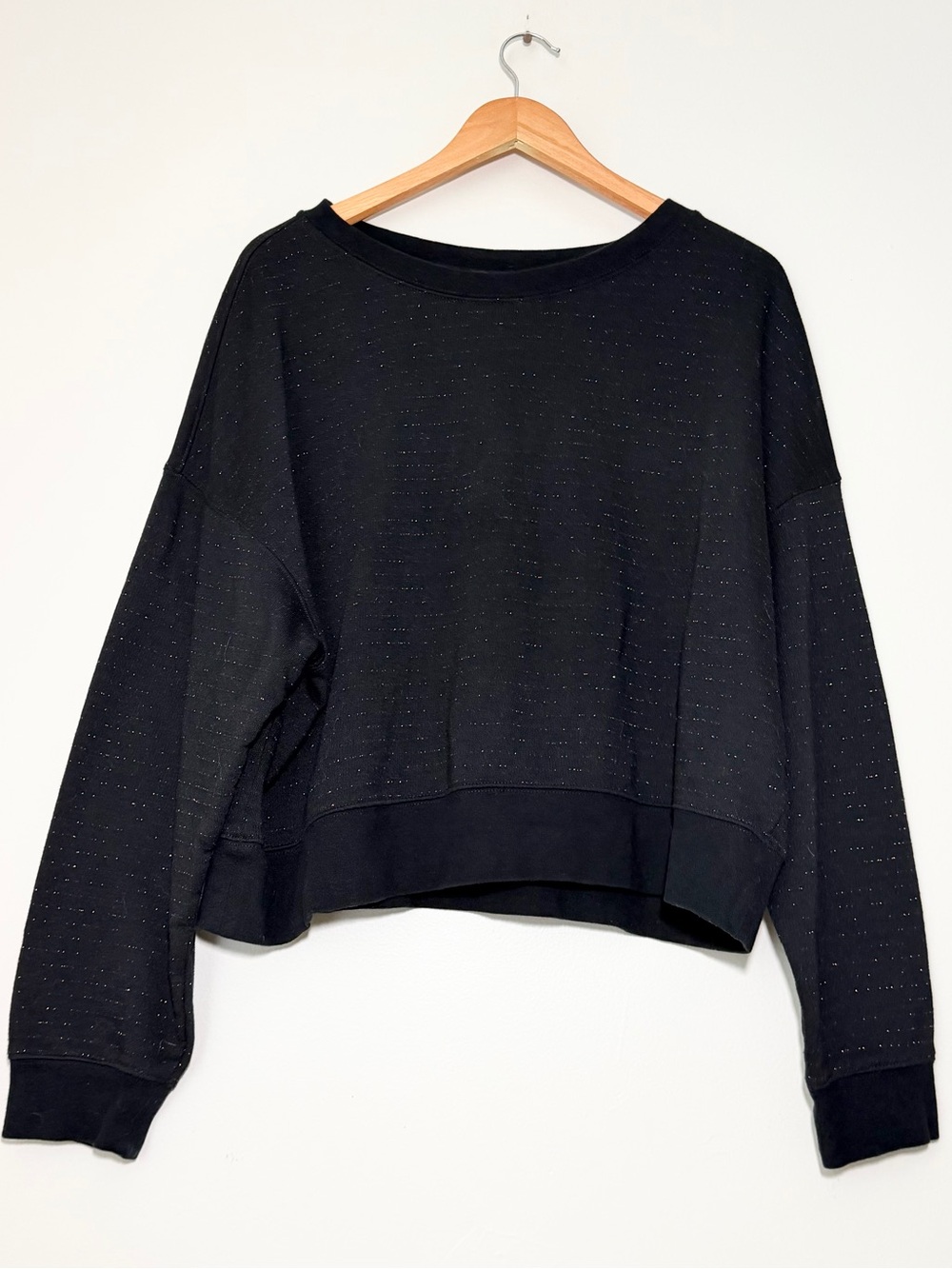 All Saints Piro Shimmer Sweatshirt Pullover